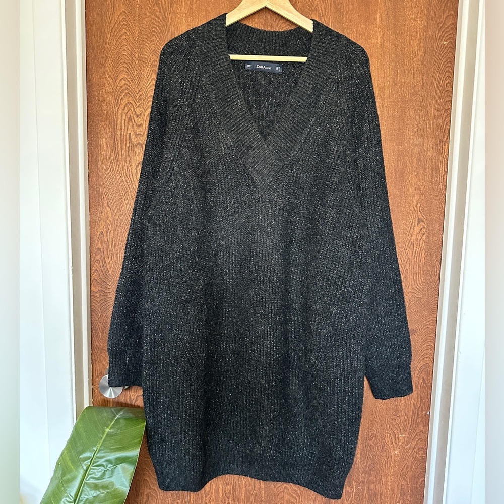 Zara Oversized Sweater Dress
